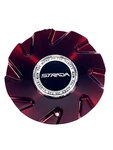 Strada Wheels Gloss Red Center Caps # C-STRA-2 / E103S185-M (1 Cap) New. Price: $59.00.