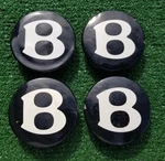 Four Factory Bentley Center Caps Original Genuine Oem Wheel Button 3W0601170F Used. Price: $79.00.