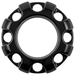 Black Front Wheel Center Cap HC3C1A096HL 2019-2026 Ford F250 Oem Factory Used. Price: $50.00.