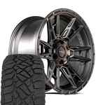 4PLAY 4PS20 22X10 Black Rims & 285/45R22 Rt Tires Set 6X135 6X139.7 24ET New. Price: $1836.00.