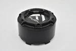 Fuel Satin Black Chrome Logo Wheel Center Cap Hub 1005-49BLD 5.25" Used. Price: $75.00.