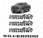 2019 - 2025 Chevrolet Silverado High Country Emblem Badge Kit Oem Gloss Black New. Price: $64.99.