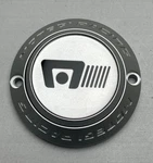 *used Motegi Silver/black Logo Wheel Center Cap No Screws MRC65-SLSL-L2B. Price: $14.99.