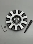 Dub Gloss Black And Machined Wheel Center Cap W/screws 38360-15MBL New. Price: $66.00.