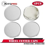 Kitspro 4X 2.2INCH Wheel Center Caps For Outer 56MM Inner 53MM Silver New. Price: $20.59.
