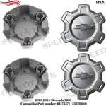 New Center Caps For 19 - 23 Chevrolet Silverado 1500 Painted 84173372. Price: $89.99.