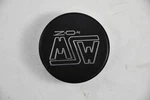 Msw Black/w Outlined Chrome Logo Center Cap Hub PMCA61 2.375" Used. Price: $35.00.