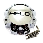 Helo Chrome Center Cap 6-11/16"OD Closed For HE917 HE901 HE914 1079L170HE1CH-H67 Used. Price: $43.94.