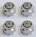 4X American Racing 3.42" Snap Wheel Rim Center Caps Chrome 1342100S 5 / 6 Lug New. Price: $88.00.