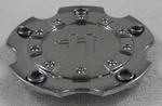 Helo Wheels Chrome Custom Center Caps # HE834K98 / LG0607-55 Used. Price: $54.95.