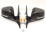 12-18 Oem Bmw F30 328 335 340 Mirror Assembly Heated Auto Dip Carbon Caps Set* Used. Price: $425.04.