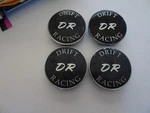 Set Of 4 Drift Racing Black Custom Wheel Center Cap # BC-007, C-030 Used. Price: $134.99.