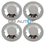 Set Of New 18" 19" Wheel Hub Center Caps Chrome For 04-08 Chrysler Crossfire. Price: $109.95.