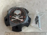 New American Outlaw Matte Black Wheel Rim Hub Cover Center Cap BC-787S 5 Lug. Price: $65.00.