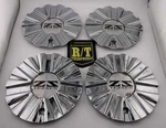 Tezzen Wheels Chrome Custom Center Caps Set Full Of 4 P# C-032-1 Used. Price: $58.00.