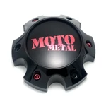 Moto Metal Lug MO978 Center Cap 5.75" Gloss Black & Red 6X5.5 1079L145SGBM01RC Used. Price: $18.00.