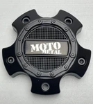 *used Moto Metal Satin Black Wheel Center Cap Screws Not Included 1079L121SMO-5H. Price: $14.99.
