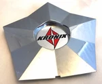 Kronix Chrome Wheel Center Cap (qty 1) # F-035 Fervent Used. Price: $67.50.