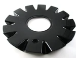 Strada Gloss Black 7 1/4" (front) Plate Wheel Center Cap* #C-1093-4 (for Cap) New. Price: $37.54.