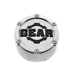CAP-6LP-C15 / Gear Offroad Chrome With Gloss Black Logo Snap-in Center New. Price: $67.75.