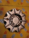 Chrome Elements Custom Wheel Center Cap # E10-A Used. Price: $50.00.