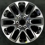 Toyota Tundra Sequoia Machined Black Oem Wheel 2022-2024 Original Rim 75276B Used. Price: $256.96.