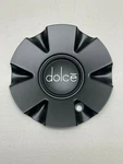 Dolce Matte Black Wheel Center 61602290-CAP New. Price: $49.99.