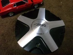 Mb Motoring Gtx Alloy Black Inserts 20" 22" Rim Wheel Center Cap Hub #695L177L Used. Price: $79.99.