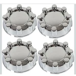 Set Of 4 Chrome Wheel Hub Center Caps Ford F250 F350 Super Duty 8 Lug 25222 New. Price: $97.95.