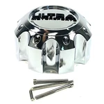 Ultra Wheels Chrome Custom Center Cap # / A89-9782C New + Bolts. Price: $59.95.
