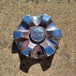 Ion Custom Wheel Center Cap, Chrome Fading, Part Number WG-198 01 Used. Price: $34.95.