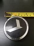 Kraze Wheels Chrome / Black Custom Center Cap # C103270C03 (1) Used. Price: $29.00.