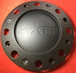 One Starr Flat Black New Custom Wheel Center Cap 739L215 LG1110-28/8184. Price: $29.99.