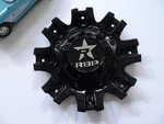 New Rbp Black/chrome Gross Custom Wheel Center Cap # 369S01. Price: $83.59.