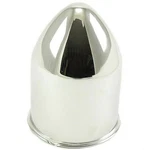 U.s. Wheel C115 Center Cap, Steel, Chrome, Push-through, Bullet Style, Each New. Price: $80.00.