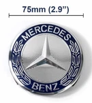 Mercedes-benz Wheel Center Caps Emblem Rim Hub Cover Navy Blue A1714000025 New. Price: $7.98.