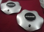 Prime Wheels Silver Custom Center Caps Set Of # C8209-4 Used. Price: $89.45.
