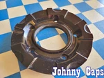 Niche Wheels # B32760-25 Gloss Black Metal "open" Center Cap 35 (qty. 1) Used. Price: $23.24.