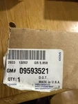 Gm Part #09593521 2000-03 Chevy Malibu Silver Spark Button Style Center Cap New. Price: $30.00.