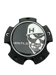 Hostile Special Edition Skull Logo Matte Black Wheel Center Cap C-8016-C New. Price: $49.99.