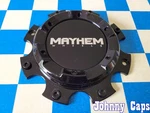 Mayhem Wheels # C108107B01F New Gloss Black Center Cap 51 (qty. 1). Price: $24.38.