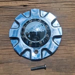 Devino Road Concepts Custom Wheel Center Cap, Chrome, Part Number CAPF-281 01 Used. Price: $59.95.