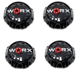 WRX-8856B 912S11 Worx Gloss Black Wheel Center Cap (set Of 4) New. Price: $157.50.