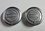 Pair (2) 2002 -06 Chrysler Sebring Oem Wheel Hyper Silver Center Caps 04782867AA Used. Price: $9.99.