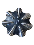 Niche Wheels Chrome/carbon-fiber Center Caps #10573 Custom Used. Price: $25.00.