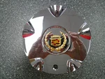 New Vogue Chrome Center Cap W/gold Cadillac Logo 6.25" 10941 6612200 - ONE/1*. Price: $30.00.
