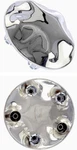 Apdty 010145 Wheel Center Hub Cap Chrome 2000-2004 F-150, Expedition New. Price: $39.99.