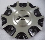 Platinum Wheels Silver / Gloss Black Custom Center Cap# A89-9437U (1) Used. Price: $39.00.