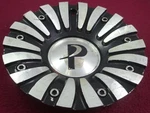 Phino Wheels Silver / Gloss Black Custom Center Cap # CSPW118-1A (1) Used. Price: $59.95.