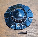 Devino Road Concepts Custom Wheel Center Cap, Chrome, P/n CAPF-281 03 Repaired Used. Price: $49.95.